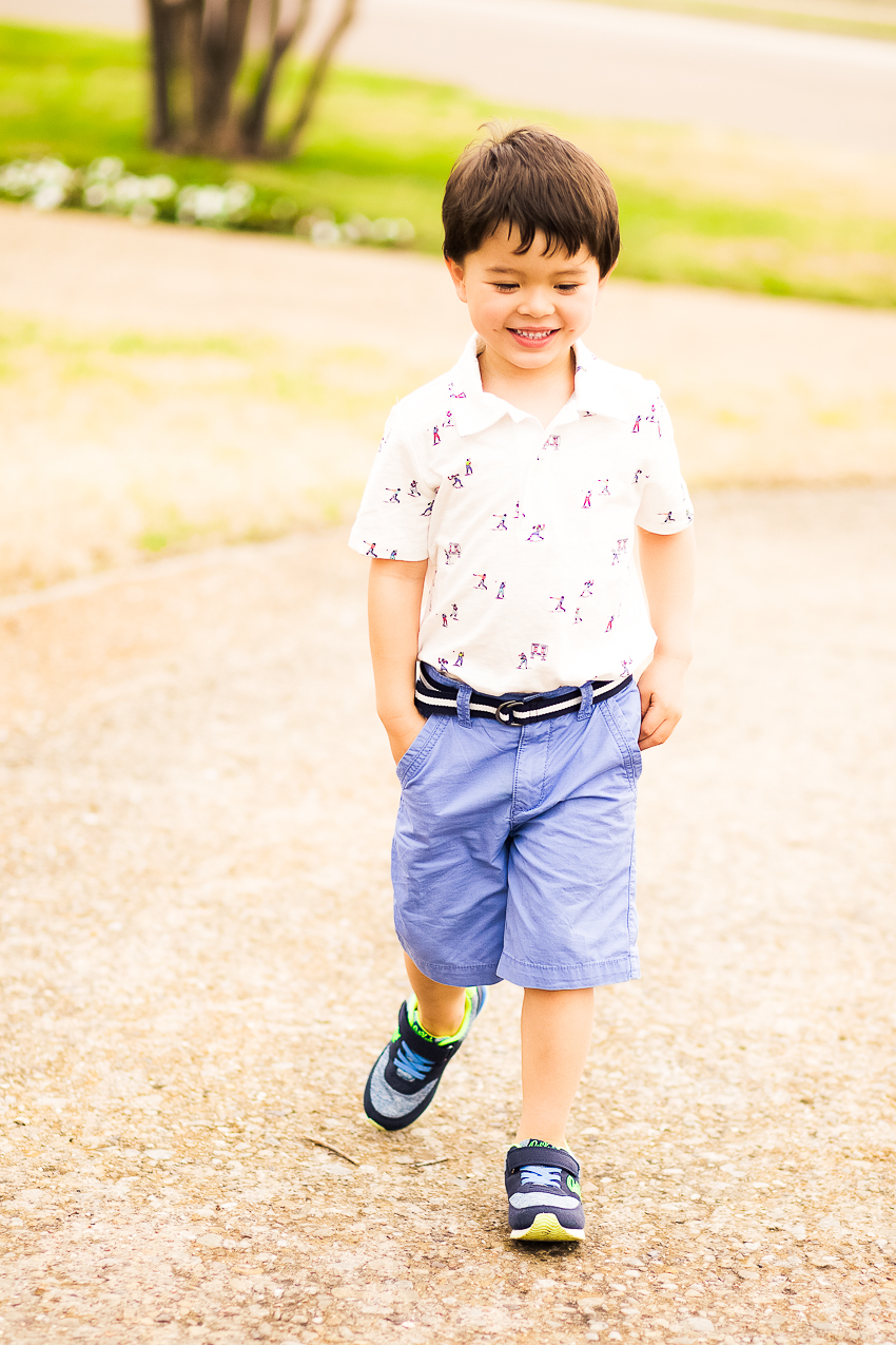 cute & little blog | dallas mom blogger | oshkosh b'gosh spring easter outfit | toddler boy - Spring Fashion For The Little Ones With OshKosh by popular Dallas fashion blogger cute & little 