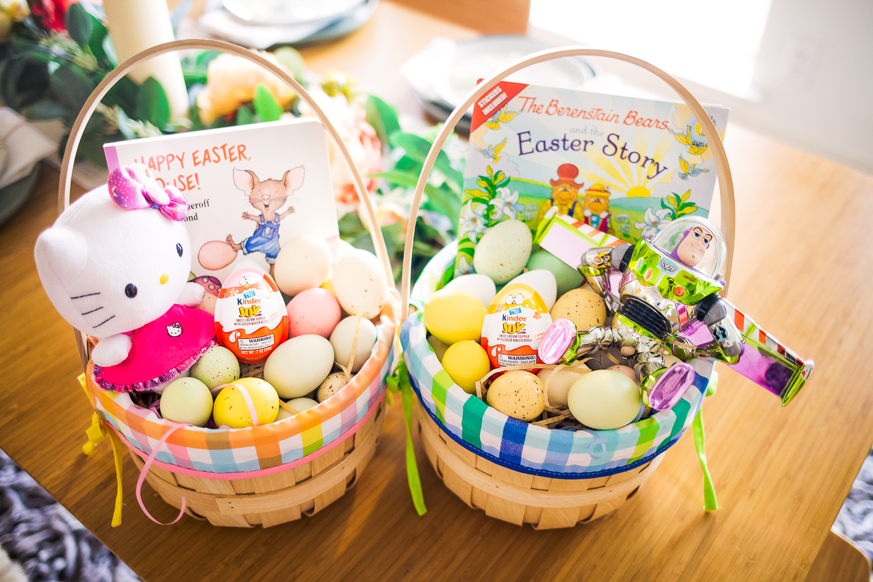cute & little | dallas lifestyle blog | easter family fun ideas | easter egg baskets - Easter Activities With The Little Ones by popular Dallas lifestyle blogger cute & little