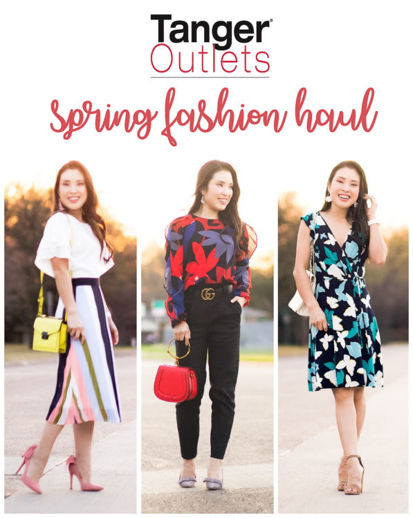 Tanger Outlet Shopping | Spring Fashion Haul | cute & little