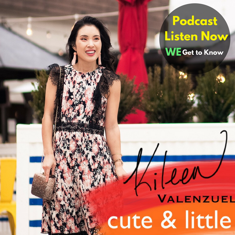 cute & little | get to know podcast interview - I'm On A Podcast!  Get To Know Me by popular Dallas petite fashion blogger, cute & ilttle