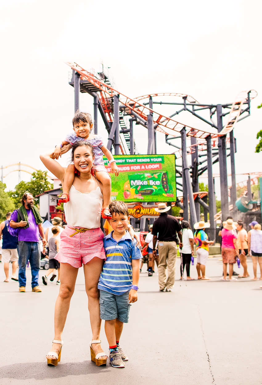 The Best Insider Six Flags Tips featured by popular Dallas blogger Cute & Little