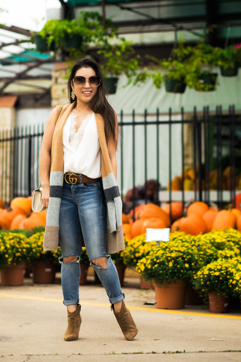 All The Fall Feels: Layering With A LOFT Sweater Vest