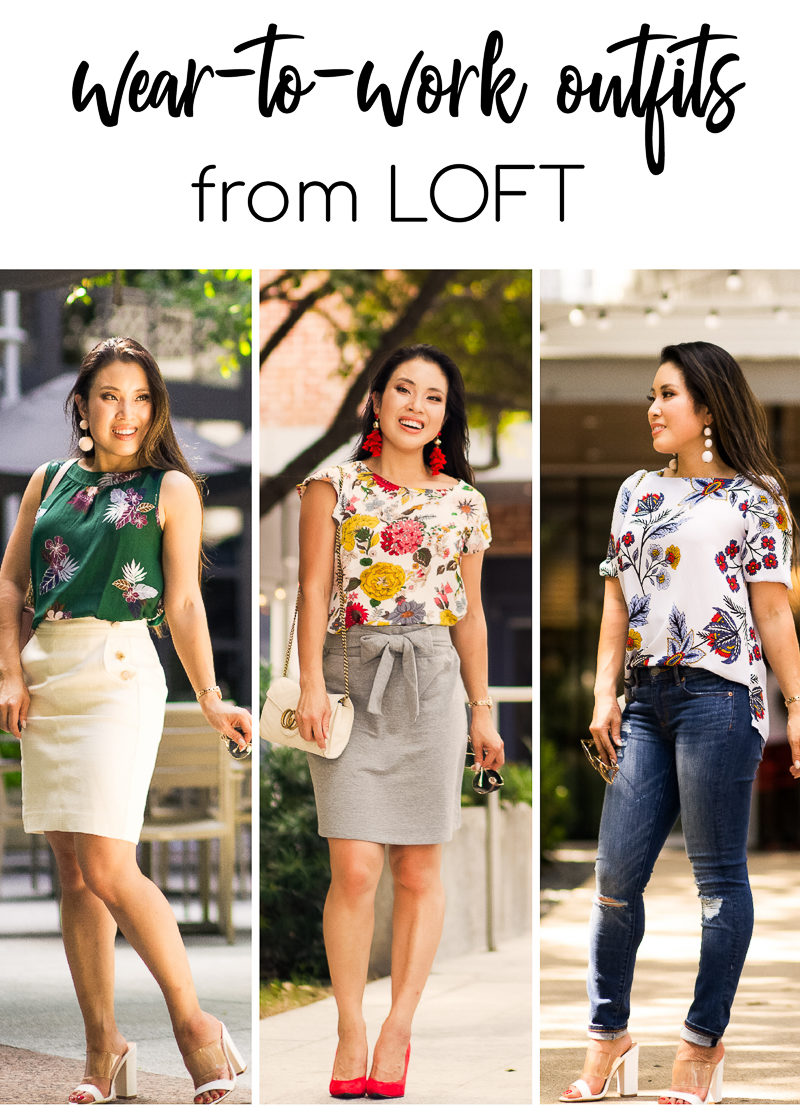 3 Wear To Work LOFT Outfits