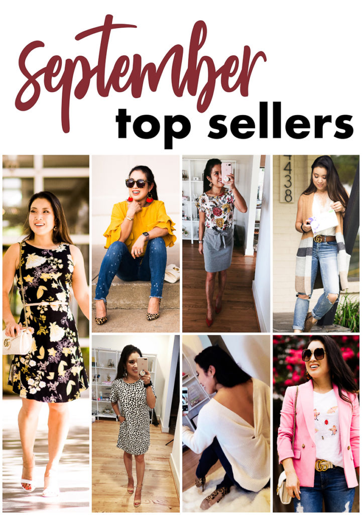 LOFT | Ann Taylor | Nordstrom | Fashion | September 2018 Top Sellers featured by top Dallas petite fashion blog Cute & Little