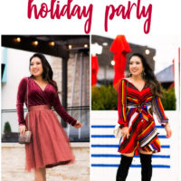 2 Festive Holiday Party Outfits