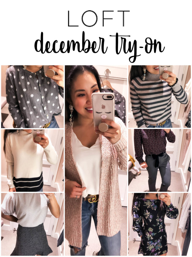 cute & little | dallas petite fashion blog | loft december winter try-on | LOFT Fashion December Try-On featured by top Dallas petite fashion blog, Cute & Little