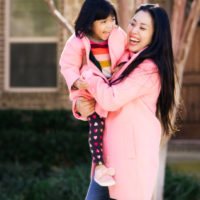 Pretty in Pink: Mommy and Me JCrew City Coat