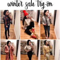 J Crew Winter Sale Try-On