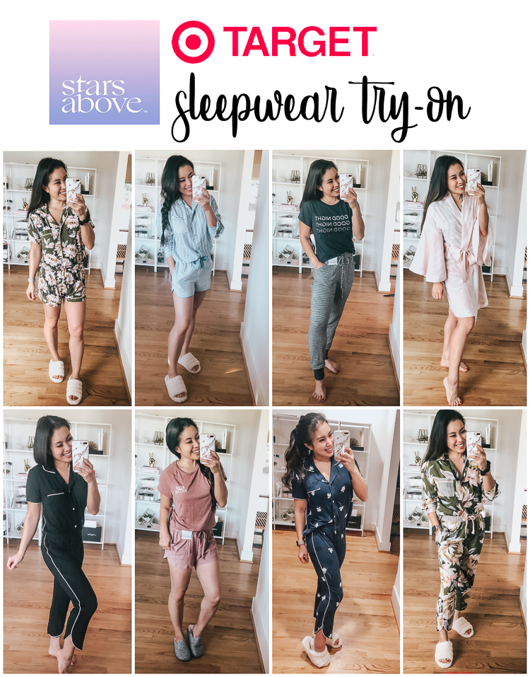 cute & little | dallas popular fashion blog | target stars above sleepwear pajamas try-on haul review | Target Pajamas Try-On featured by top US petite fashion blog, Cute & Little; 