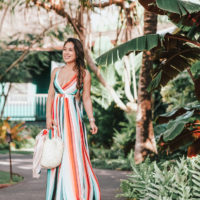 A Tropical Maxi Dress For Your Next Beach Vacation