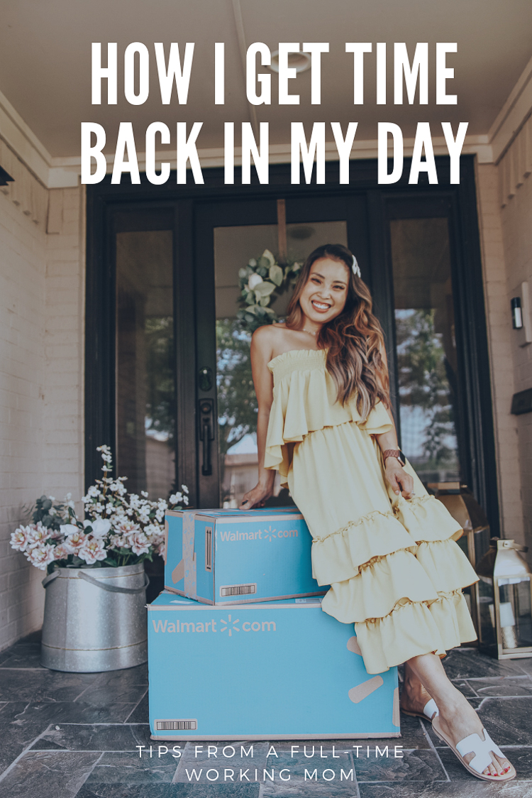 cute & little | popular dallas mom lifestyle blog | how to get time back in your day lifehack | walmart next-day delivery review