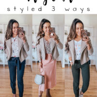 Moto Jacket Outfits x 3: Styled For The Office, Date Night, and Athleisure