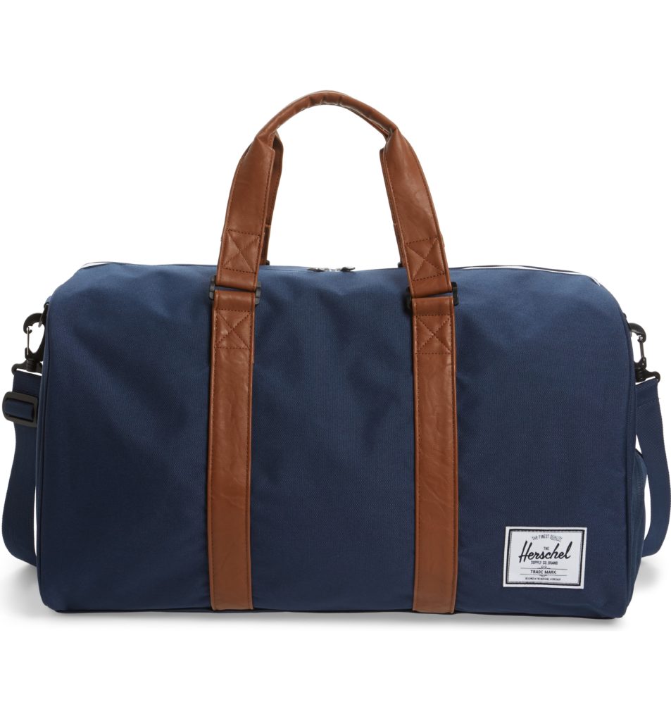 cute & little | men's gift guide nerd | hershel duffle bag | Gift Ideas for Nerds by popular Dallas life and style blog, Cute and Little: image of a Herschel duffle bag. 