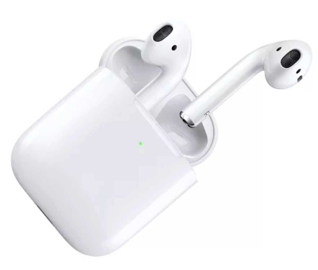 cute & little | men's gift guide nerd | apple airpods | Gift Ideas for Nerds by popular Dallas life and style blog, Cute and Little: image of a airpods. 