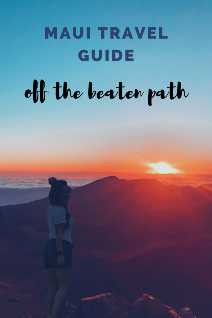 cute & little | dallas travel blog | maui hawaii vacation travel guide | non-touristy local activities tips | Maui Travel Tips: Off The Beaten Path by popular Dallas travel blog, Cute and Little: image of a woman hiking Haleakala.