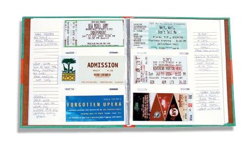 cute & little | valentines day gift ideas for him | ticket stub diary | Amazon Valentine's Day Gifts for Him: image of a Amazon Ticket Stub Diary.