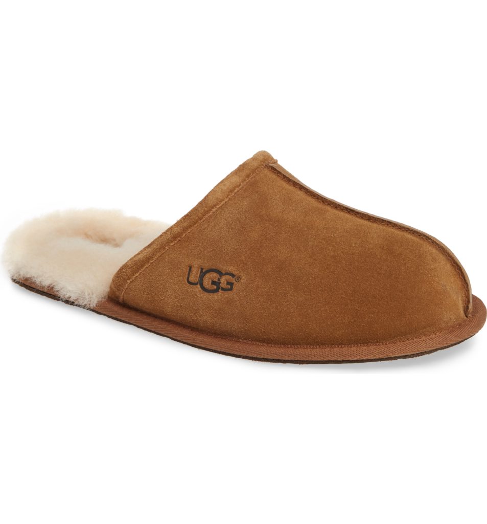 cute & little | valentines day gift ideas for him | ugg house slippers for guys | Amazon Valentine's Day Gifts for Him: image of a Nordstrom UGG Scuff Slipper.