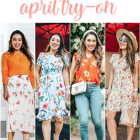 LOFT April Try-On: Spring Florals (Groundbreaking!)