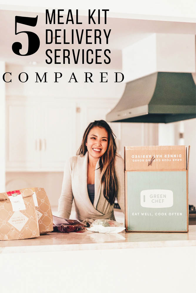 comparing 5 different home meal delivery kits | best meal delivery kit