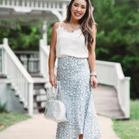 How To Wear A Midi Skirt When You’re Petite