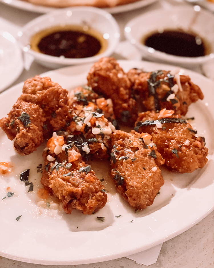 cute & little | dallas family travel blog | san antonio travel guide itinerary | westin riverwalk review |San Antonio Vacation by popular Dallas travel blog, Cute and Little: image of Italian style chicken wings at Zocca Cuisin d'Italia.